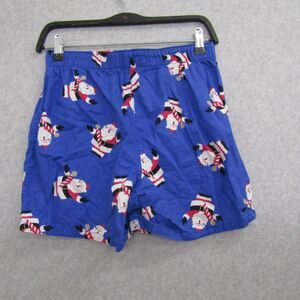 Christmas Men's Teen Blue Shorts Size S